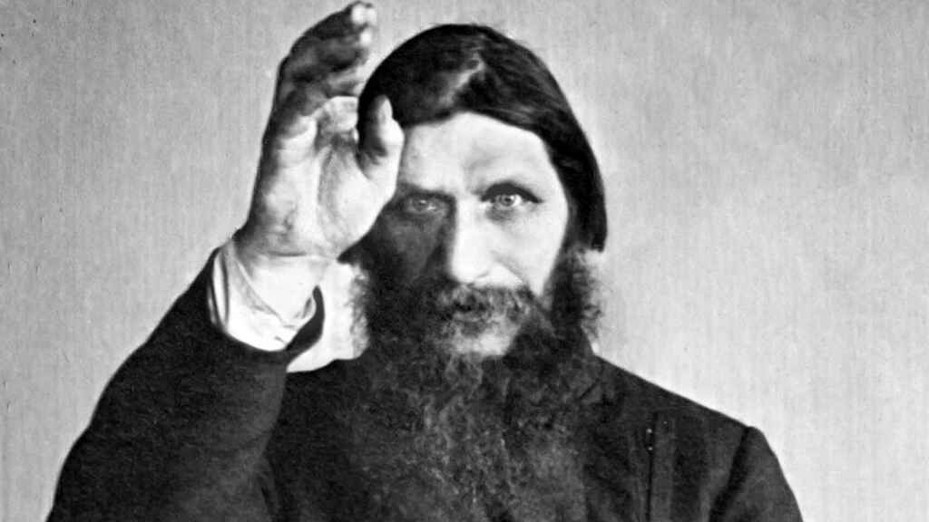 Rasputín y su brocha.